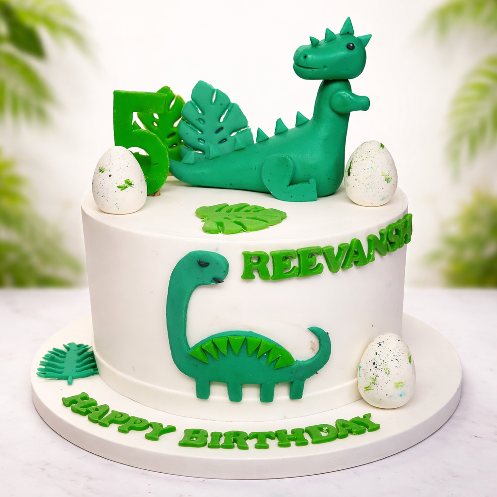 Dinosaur Theme Birthday Cake 1 KG