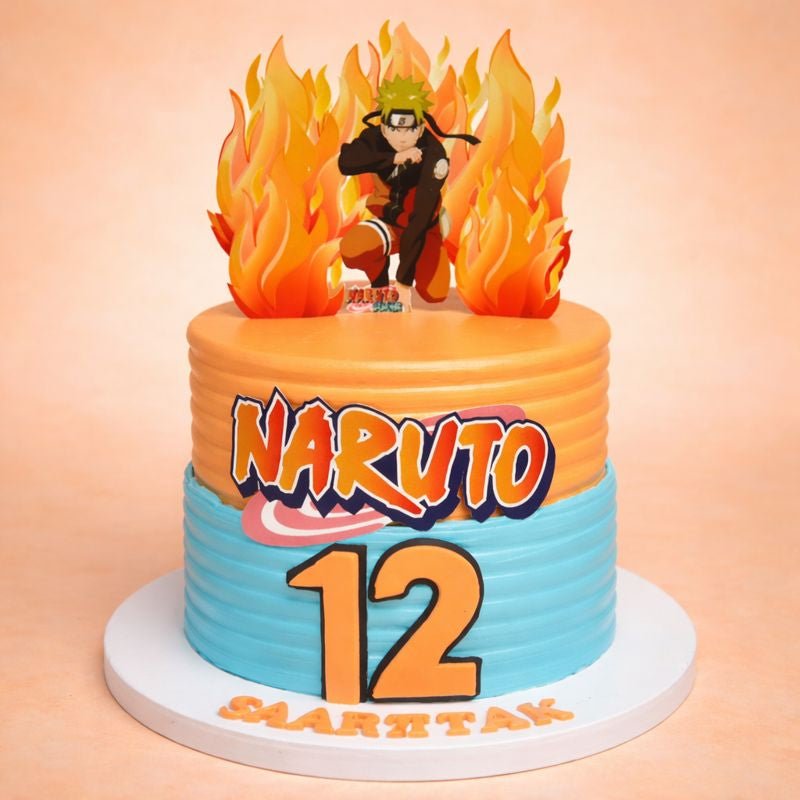 Naruto Theme Cake 1.5 KG