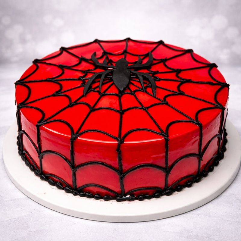 Spiderman Theme Cake 1 KG