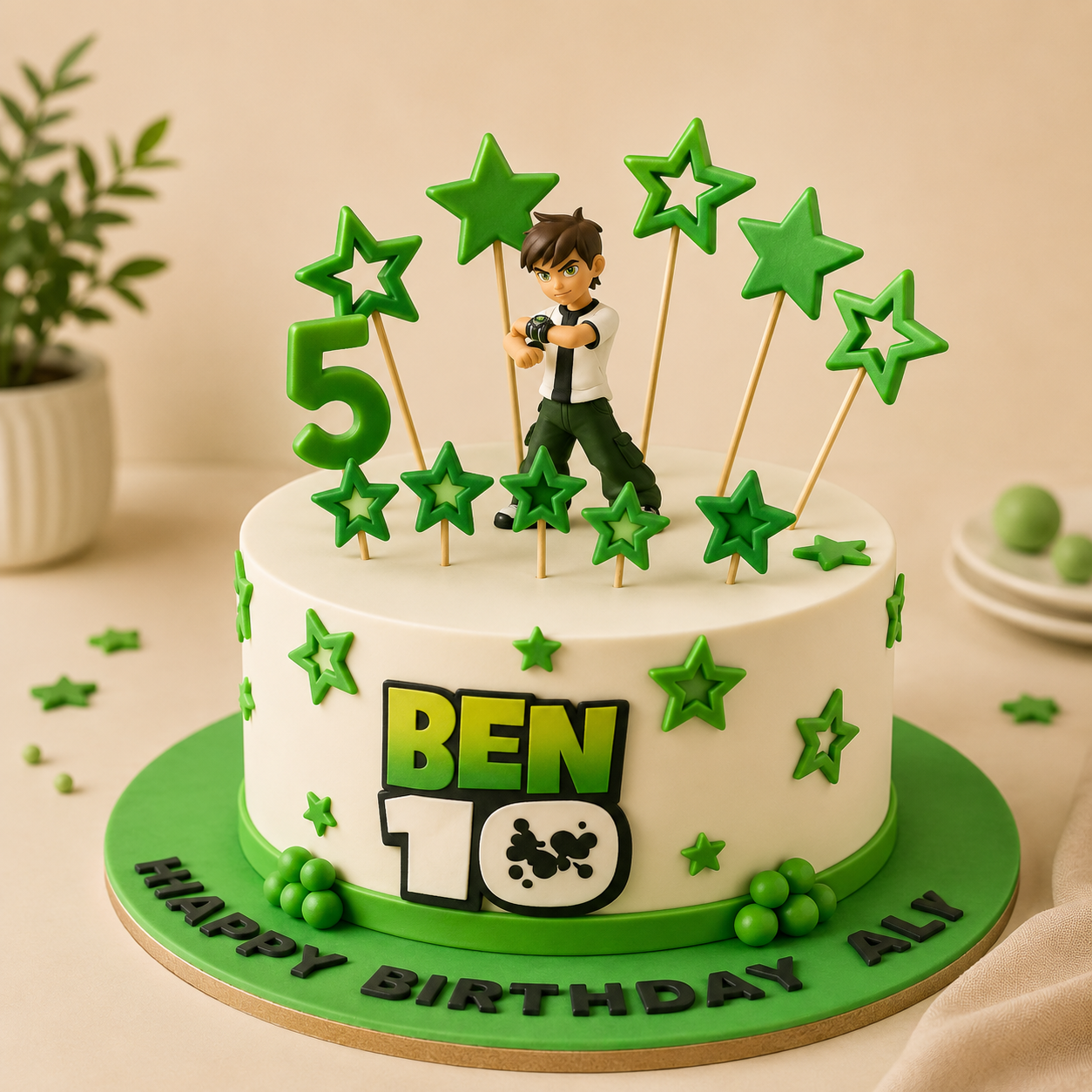 Ben 10 Theme Cake 2 KG