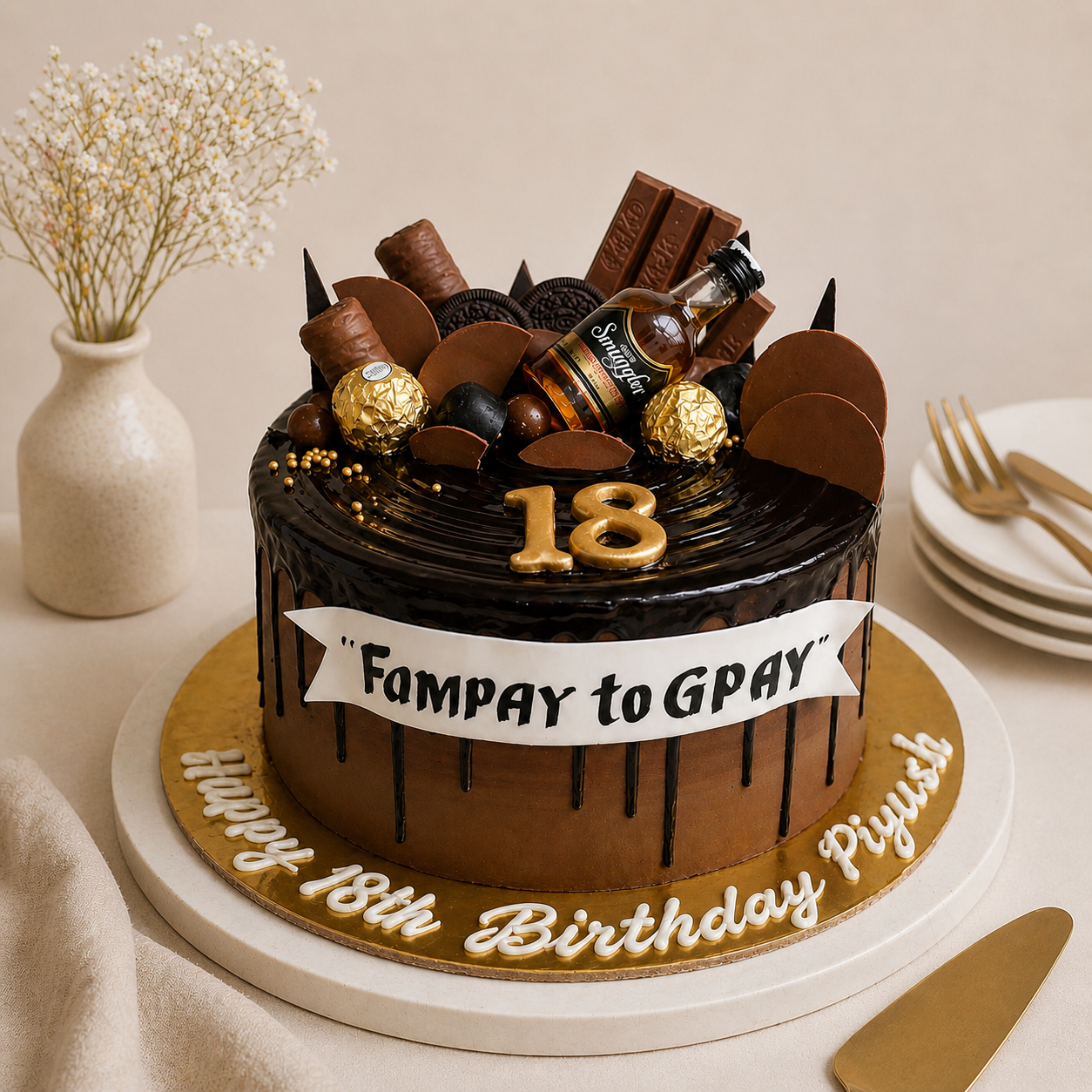18th Birthday Cake 2 KG
