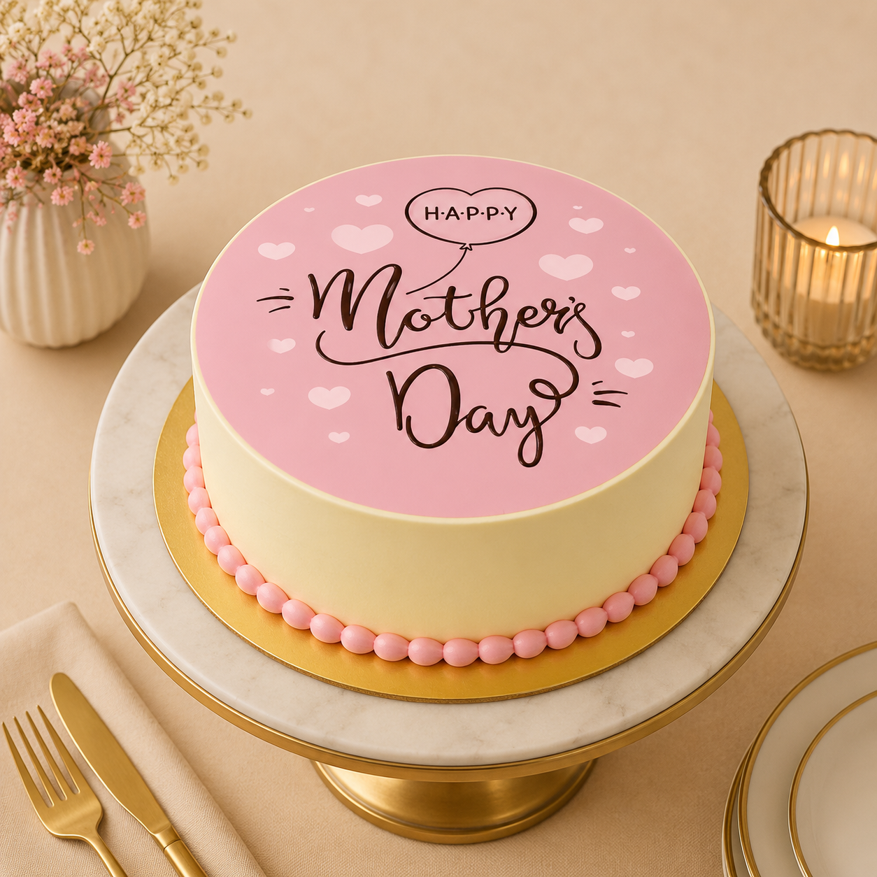 Mother's Day Special Pineapple Cake 500 GM