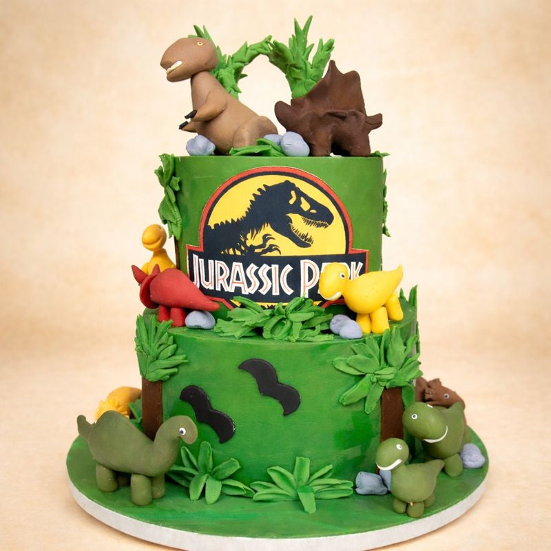 Jurassic Park Theme Cake 2.5 KG