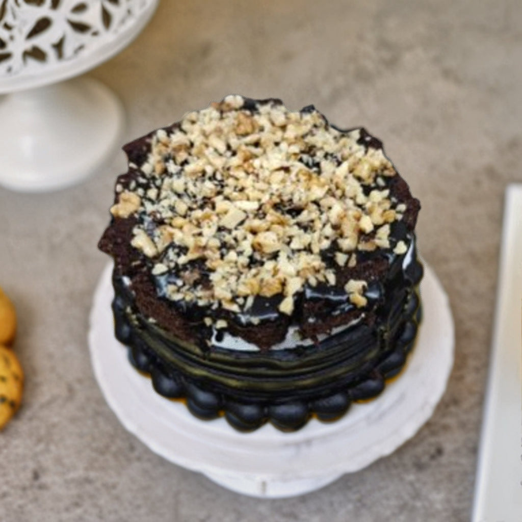 Chocolate Walnut Cake