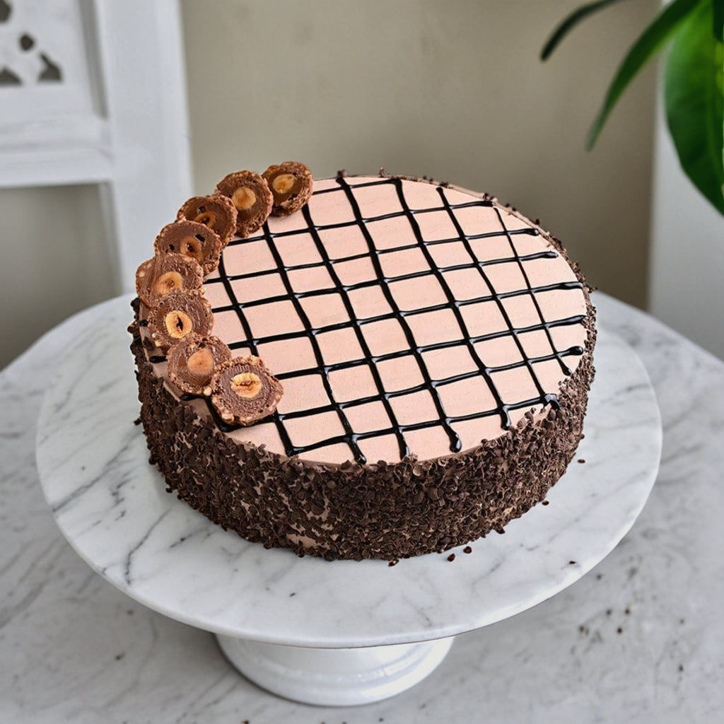 Ferrero Choco Flakes Cake