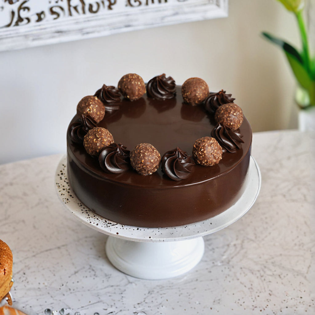 Ferrero Rocher Chocolate Cake