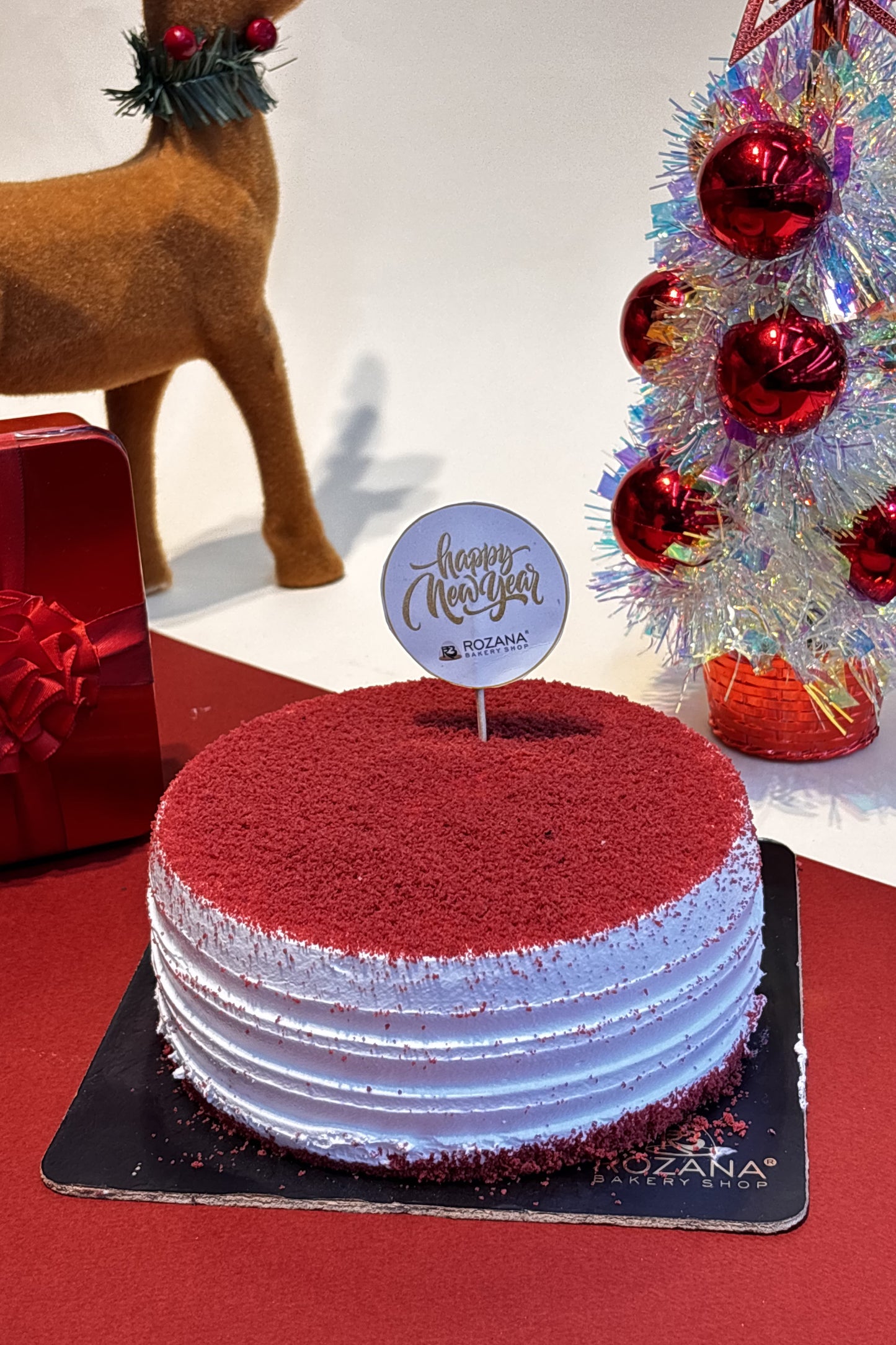 NYE Red Velvet Cake