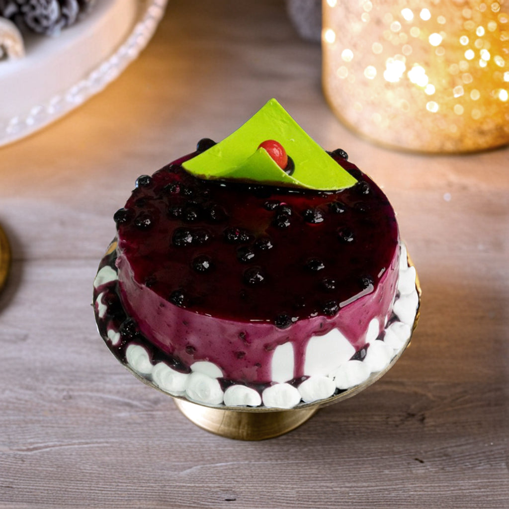 Blueberry Cream Cake