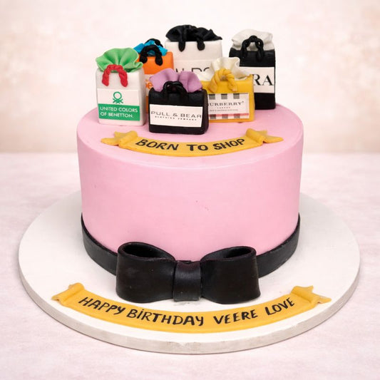 Shopaholic Birthday Cake 1.5 KG