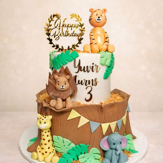 Jungle Theme Cake 3 KG