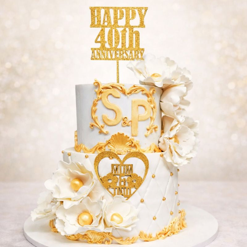 The 40th Anniversary Cake 6 KG