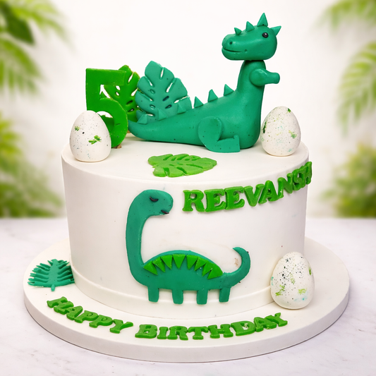 Dinosaur Theme Birthday Cake 1 KG