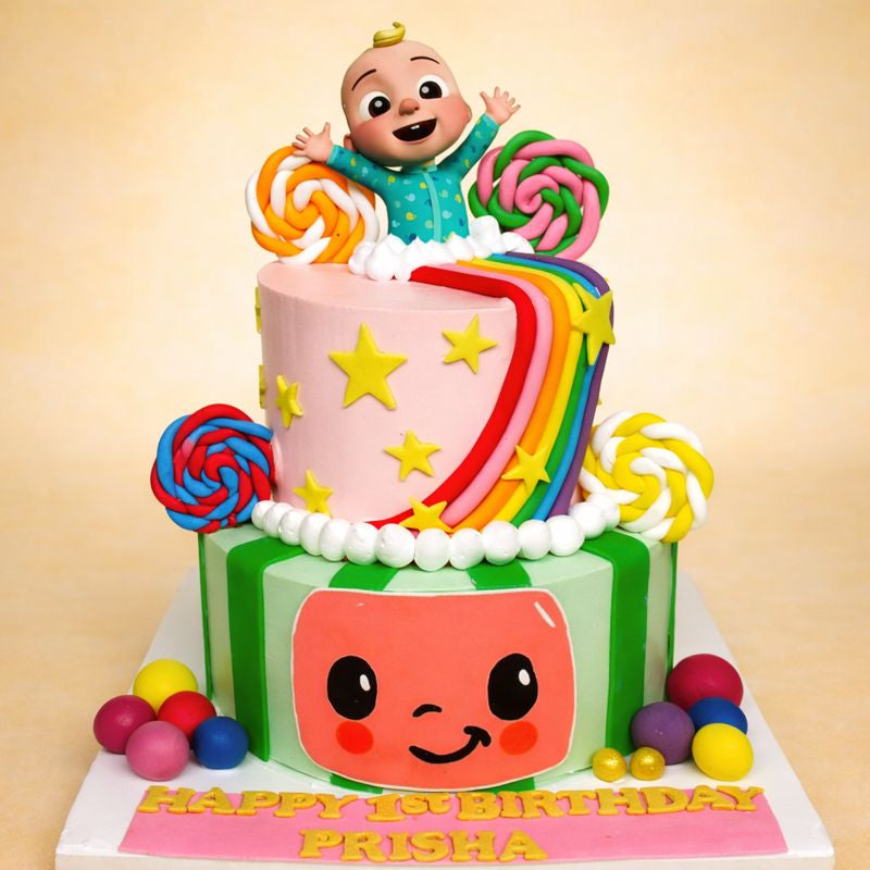 Cocomelon Theme Cake 3 KG