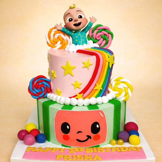 Cocomelon Theme Cake 3 KG