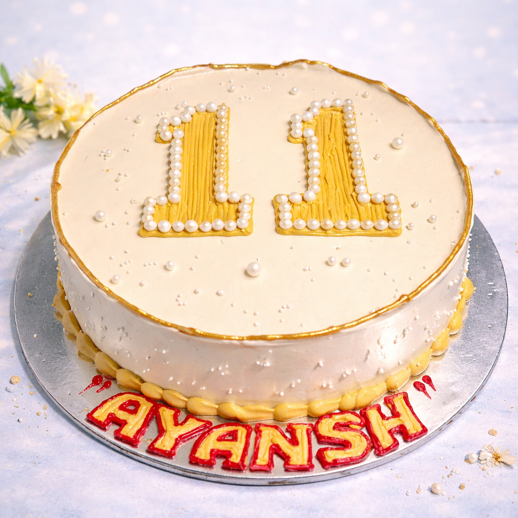 11th Birthday Cake 1 KG
