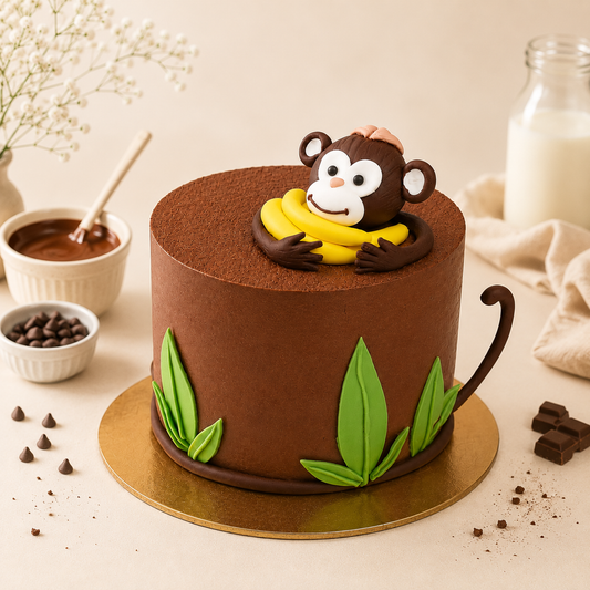 Monkey Theme Cake 2KG