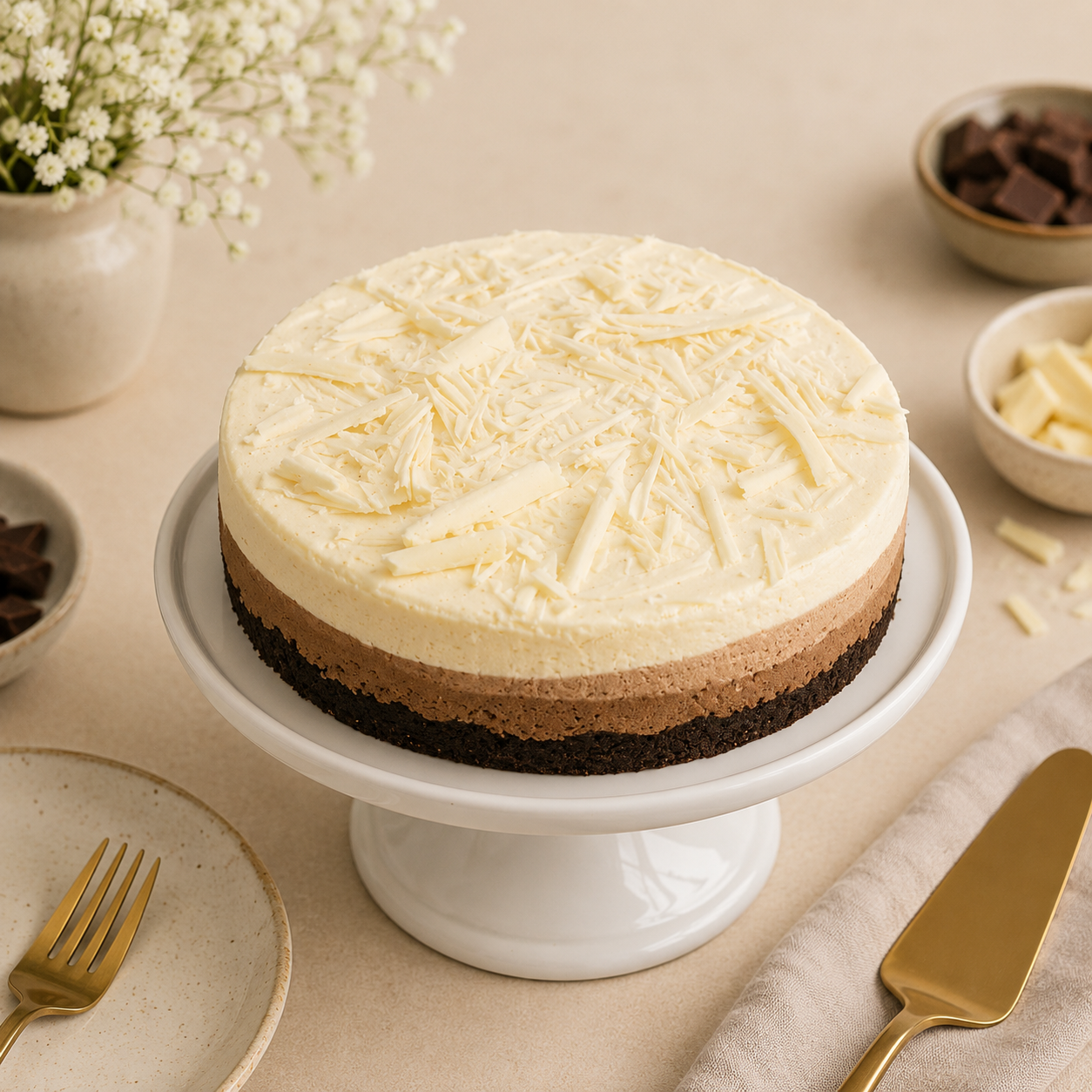 Triple Mousse Cheese Cake