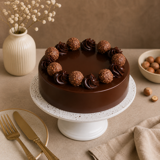 Ferrero Rocher Chocolate Cake