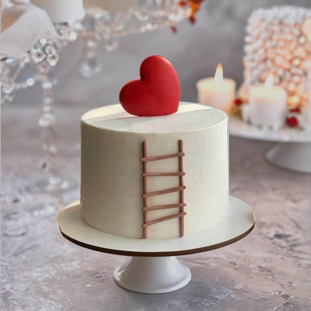 Ladder To Your Heart Cake