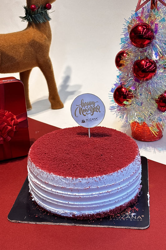 NYE Red Velvet Cake