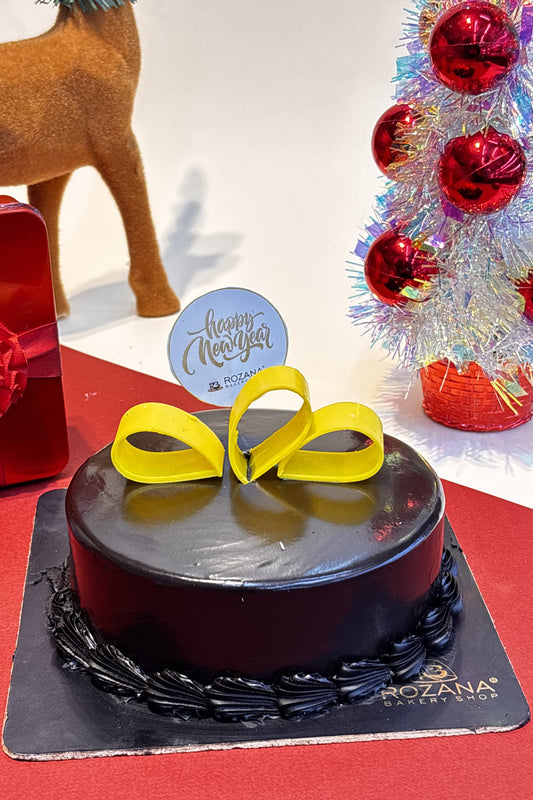 NYE Chocolate Truffle Cake
