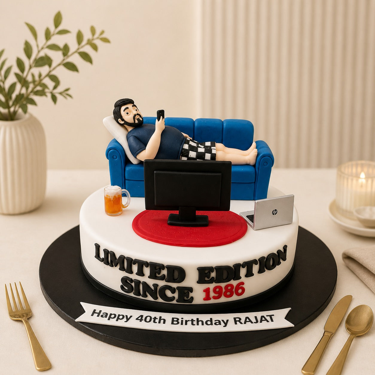 Husband Birthday Cake 2 KG