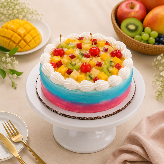 fresh fruit cake in saket