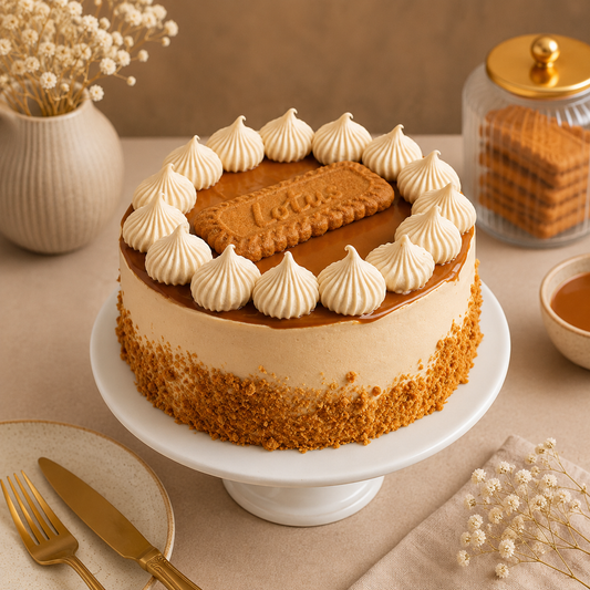 Lotus Biscoff Cake